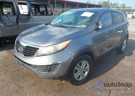 2011 Kia Sportage Lx from USA, damaged, VIN KNDPB3A25B7070453